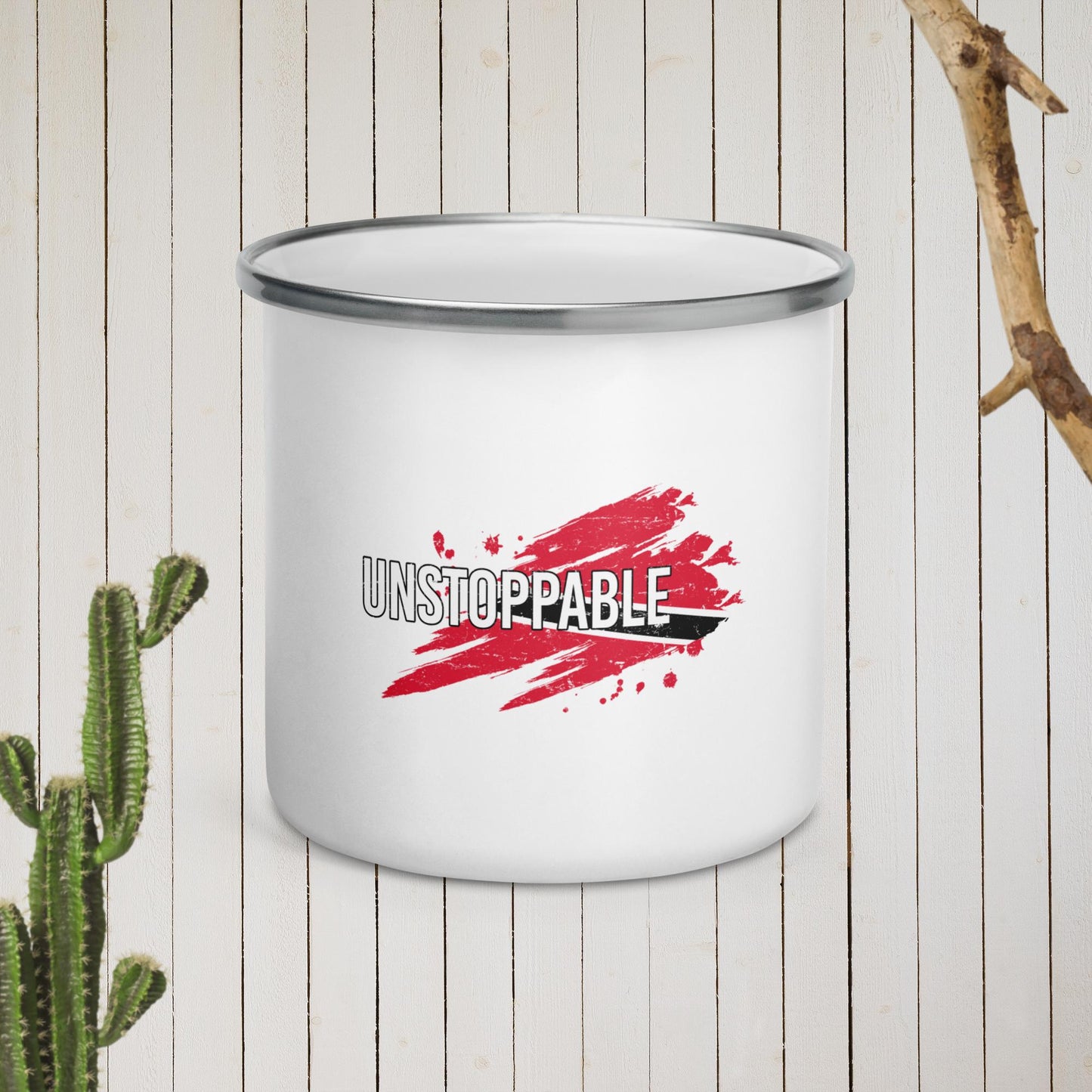 Unstoppable Enamel Mug