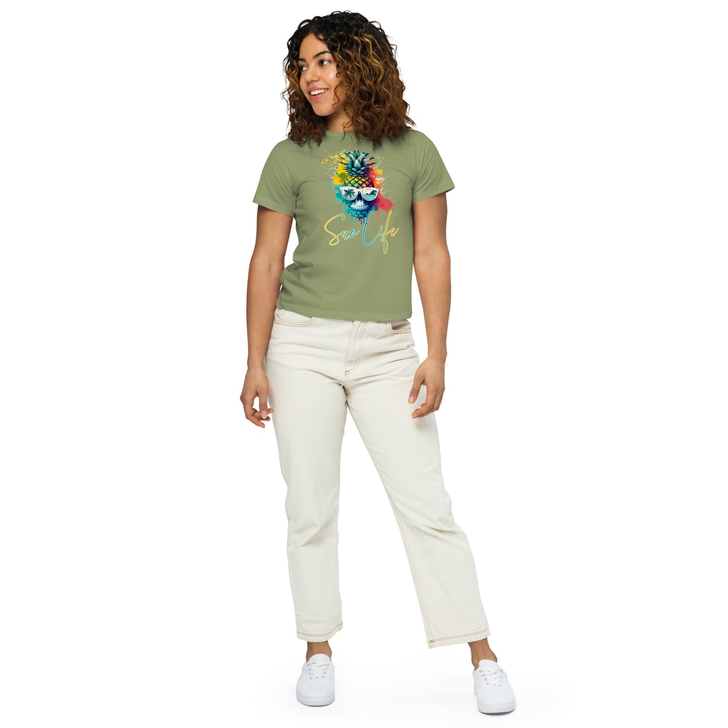 Soca Life Women’s high-waisted t-shirt