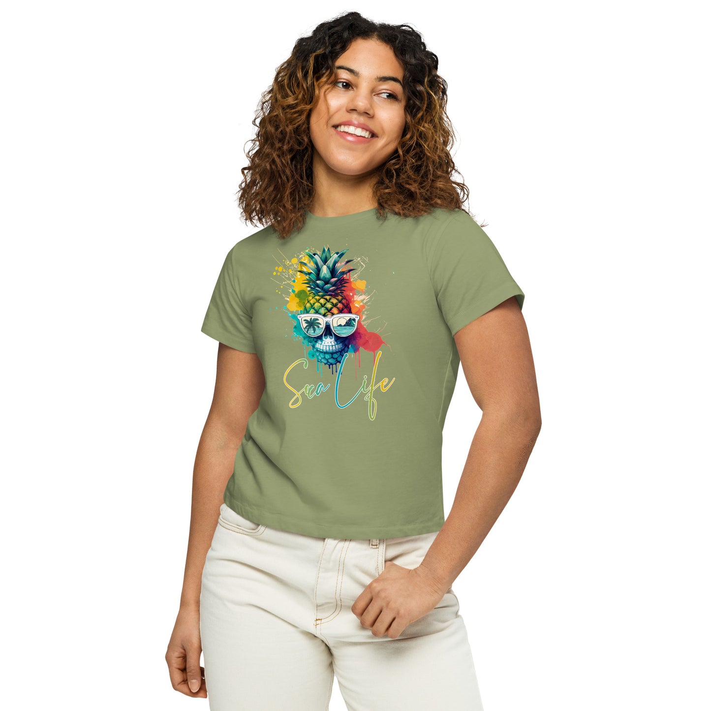 Soca Life Women’s high-waisted t-shirt
