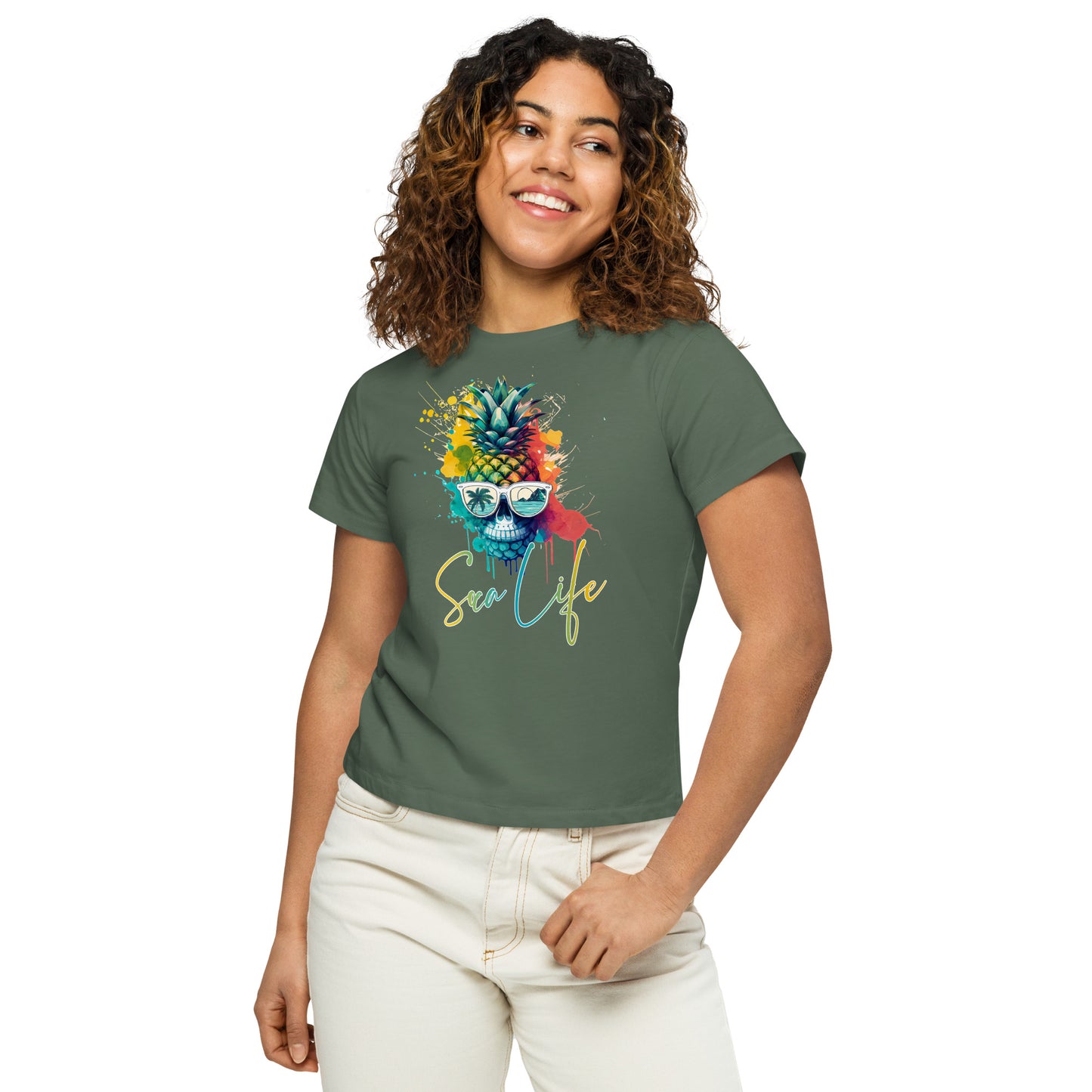 Soca Life Women’s high-waisted t-shirt