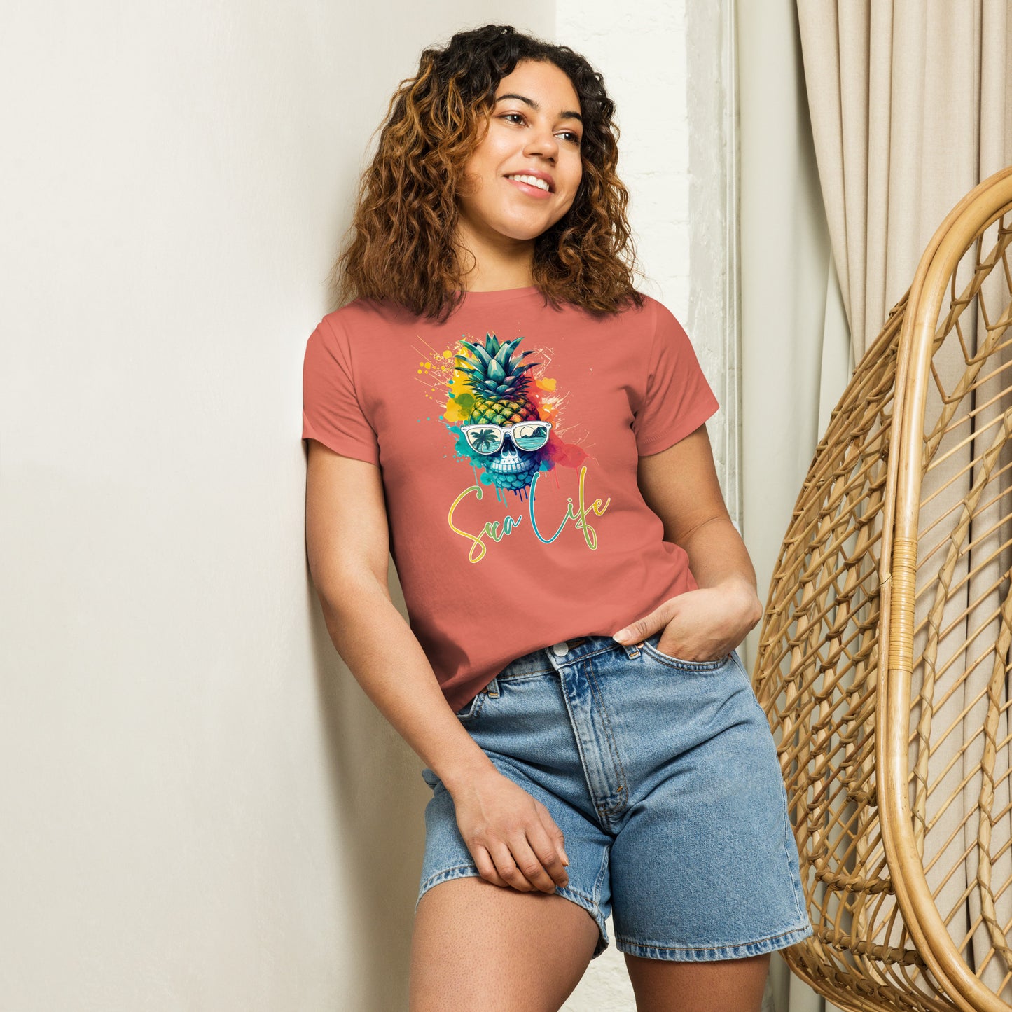 Soca Life Women’s high-waisted t-shirt