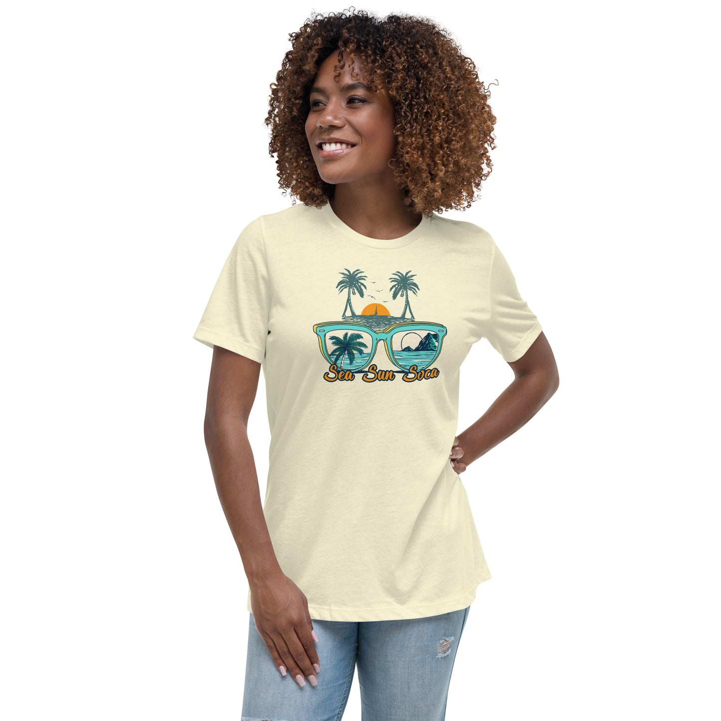 Sea Sun Soca Women's Relaxed T-Shirt