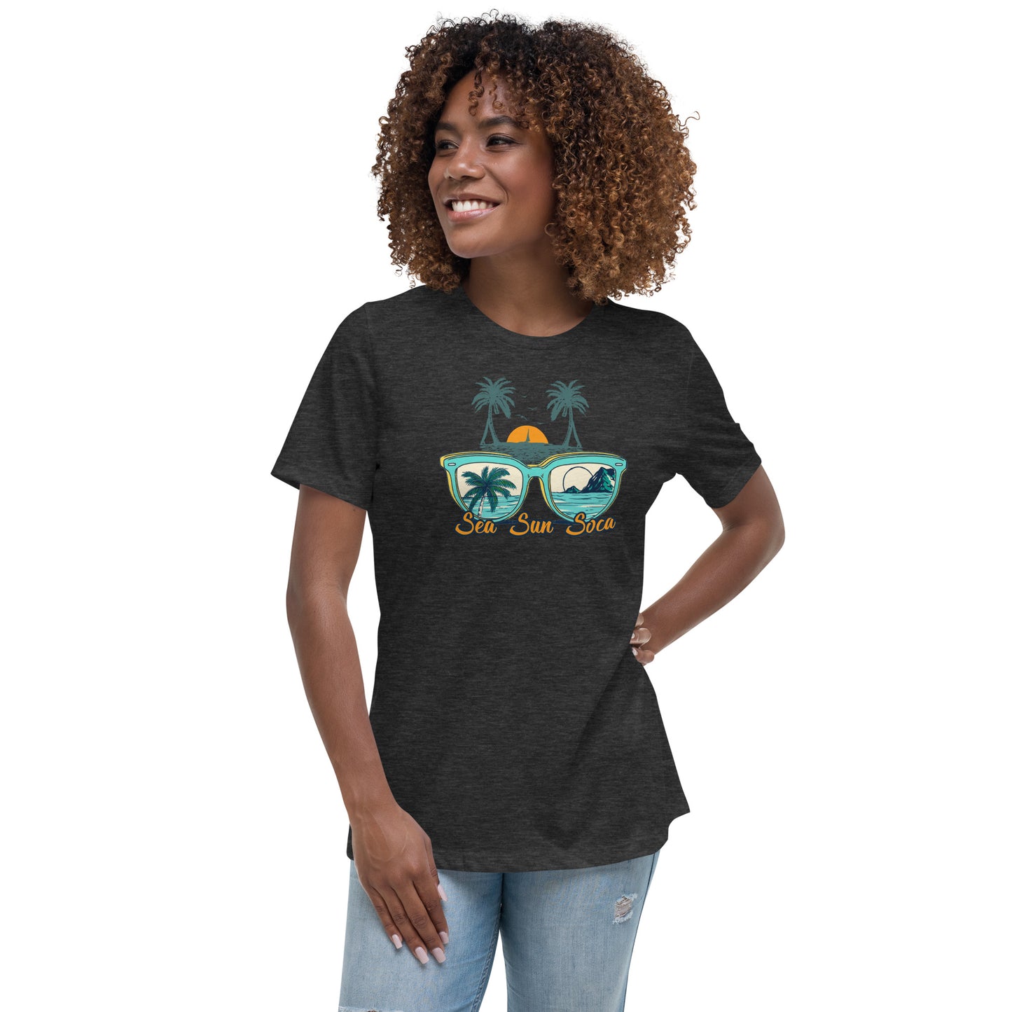 Sea Sun Soca Women's Relaxed T-Shirt
